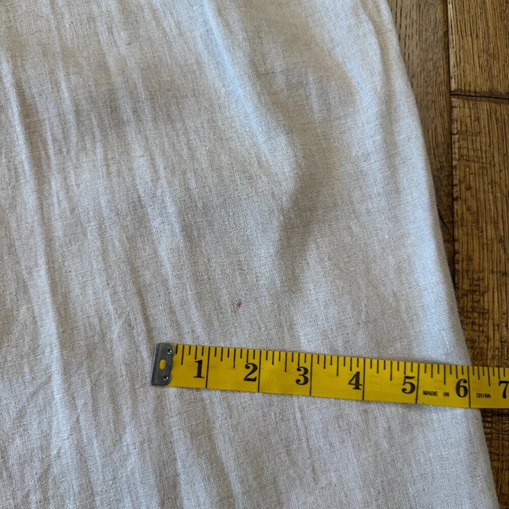 Westbound 100% Linen Button Up Shirt Womens XL with Linen Blend Capri Pants L - Picture 8 of 14